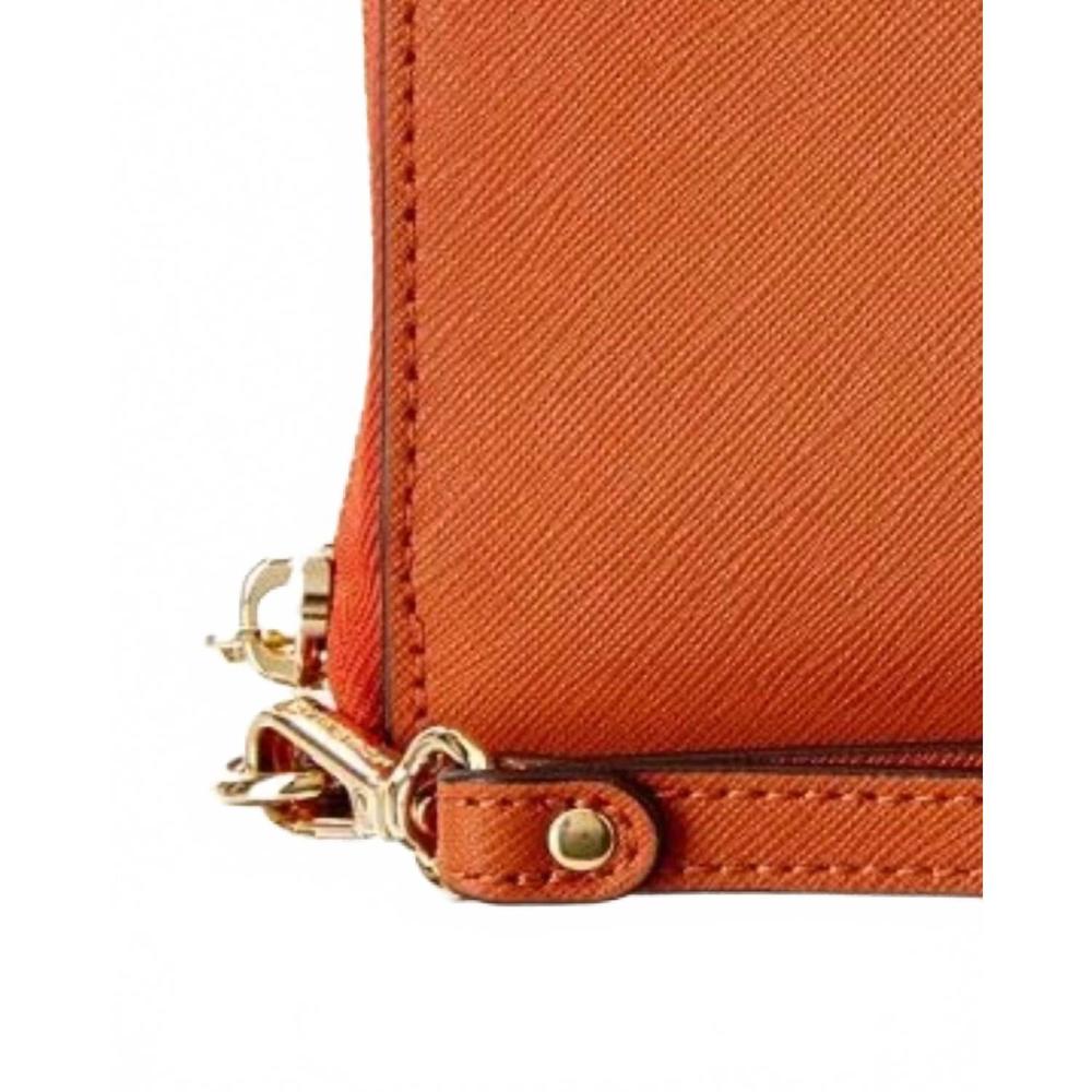 NEW MICHAEL KORS women's jet set wallet in orange - Picture 4 of 5